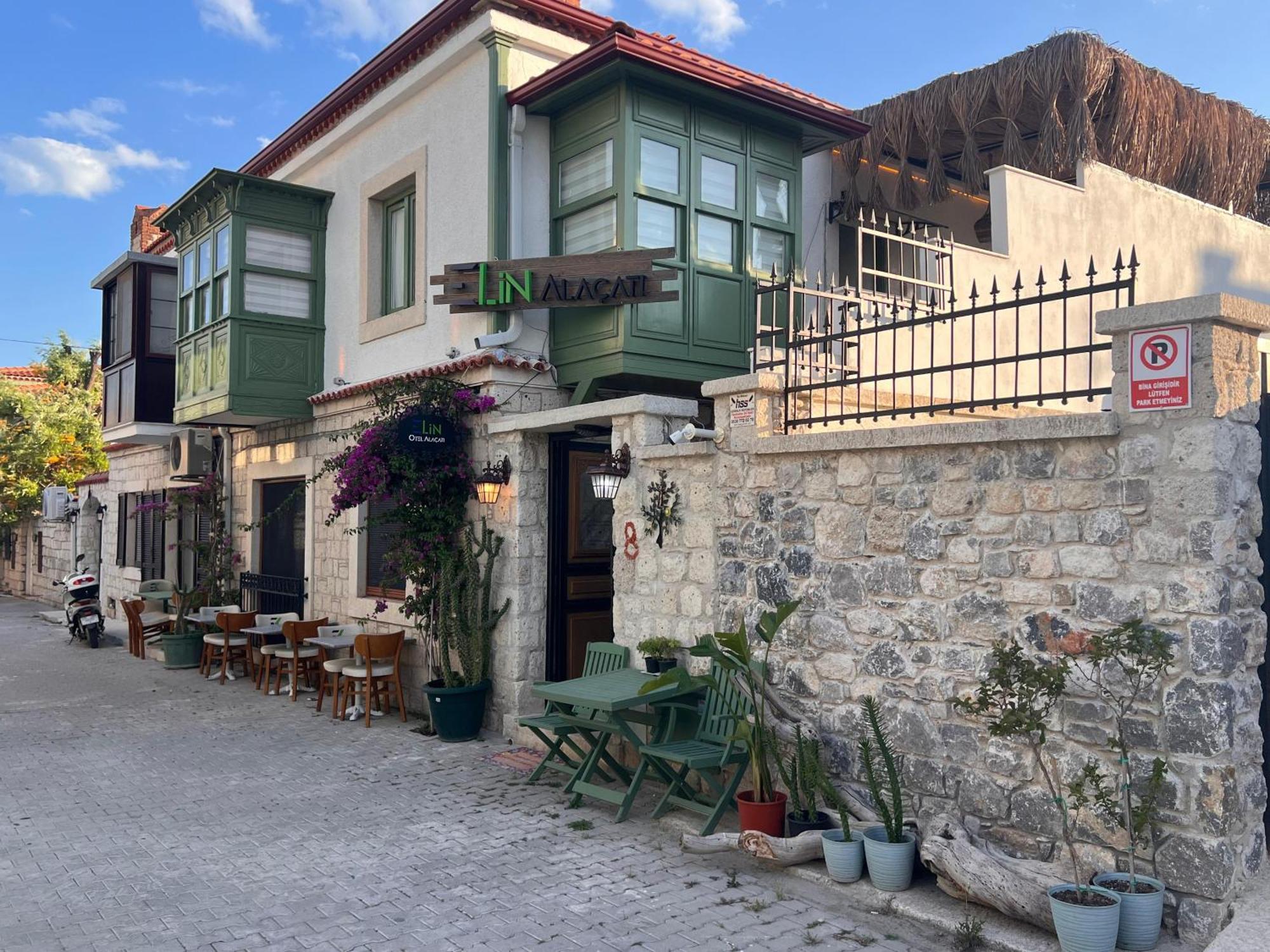 Elin Otel Alacati Кешме Экстерьер фото