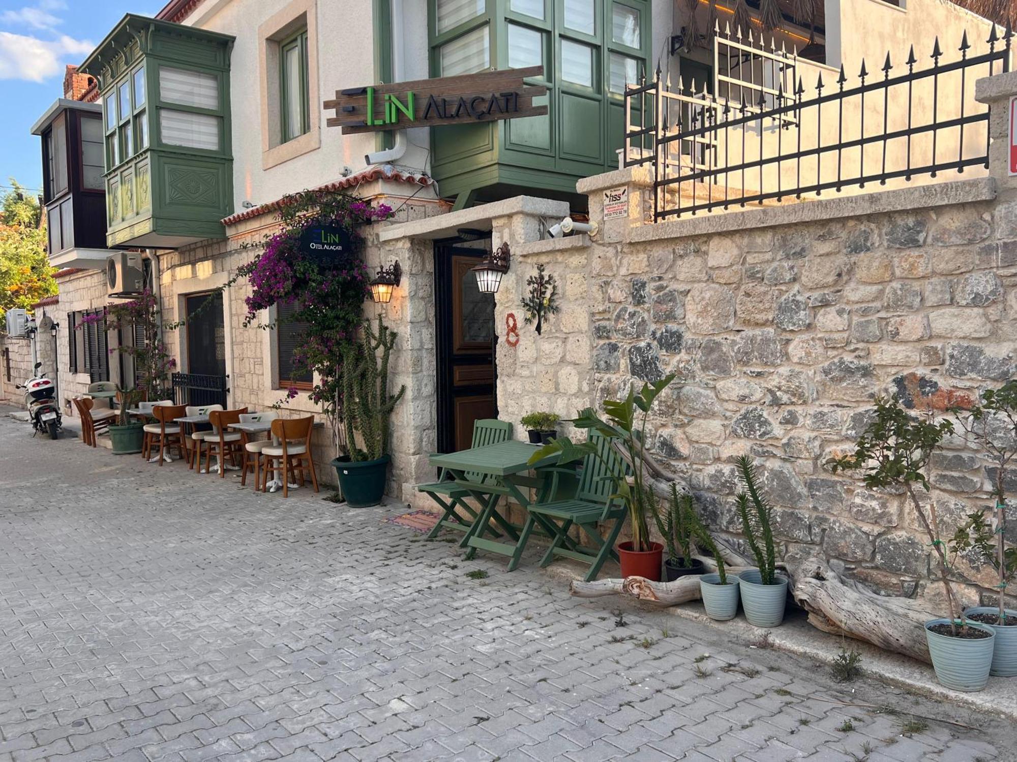 Elin Otel Alacati Кешме Экстерьер фото